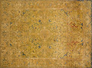 Alfombra de seda de Unbekannt Unbekannt